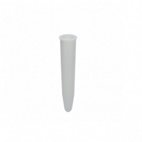 Tubo de ensayo de PTFE, fondo cónico, 18 ml