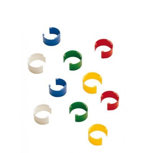 COLORIS CLIPS, BAG OF 10 (MIXED COLORS)