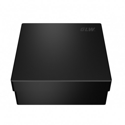 GLW-Black Box PP, 130 x 130 x 52 mm, for 9 x 9 tubes