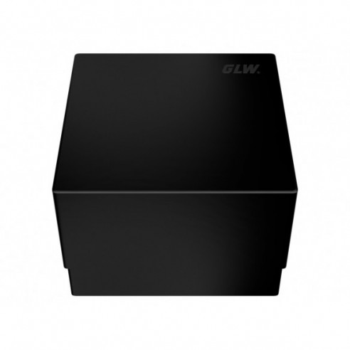 GLW-Black Box PP, 130 x 130 x 90 mm, w/o divider