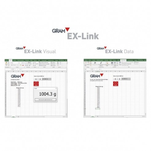 Software EX-Link para PC (incluida salida USB K)