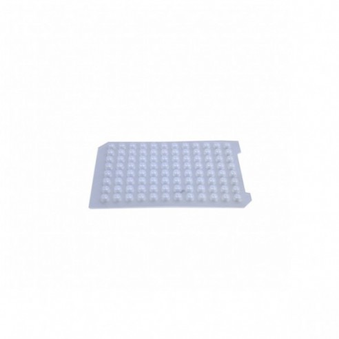 Tapa de silicona para placas de PCR/qPCR de 96 pocillos, 10 uds